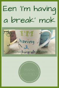 Pinterest - 'I'm having a break' mok