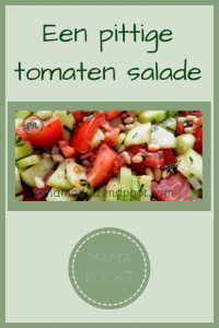 Pinterest - pittige tomaten salade