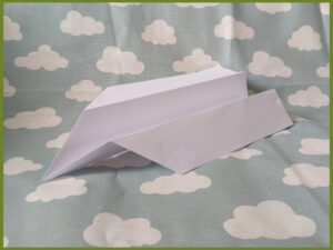 vliegtuigjes vouwen (basis model)