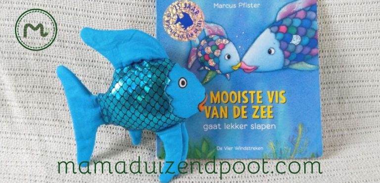 Knuffel van Regenboog uit ‘De mooiste vis van de zee’ – Mama Duizendpoot