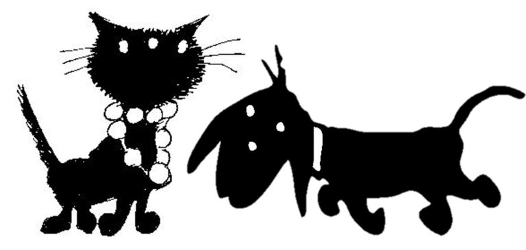 Een kat en hond vouwen – Mama Duizendpoot