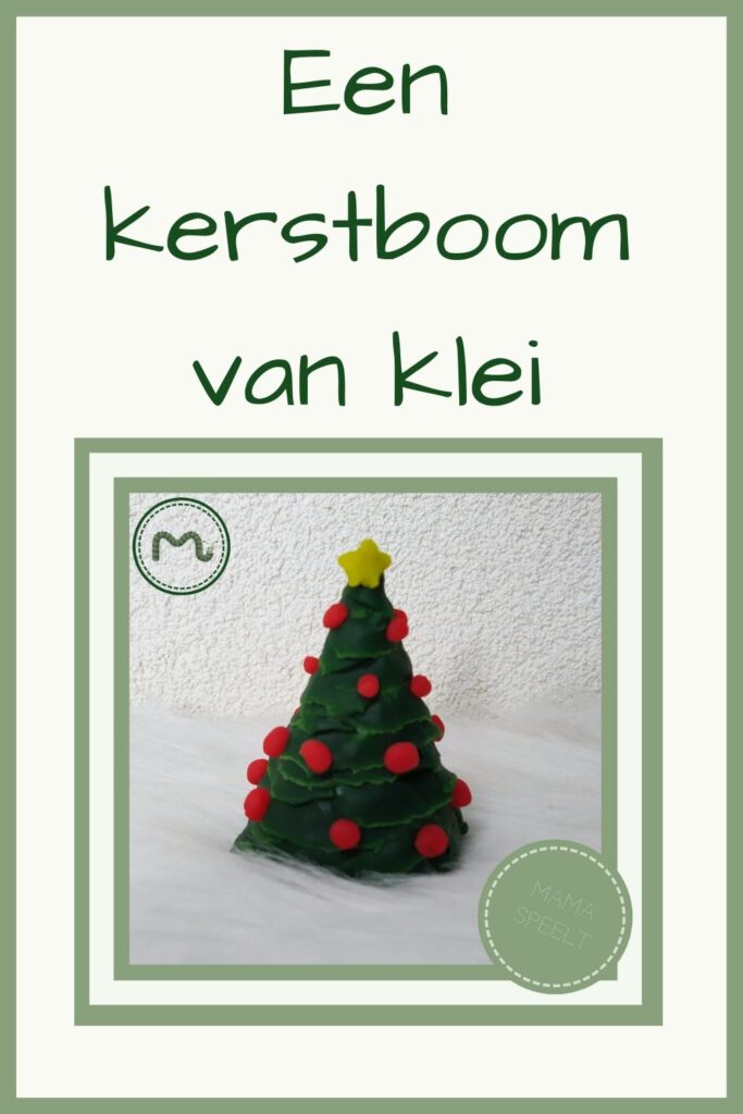 Pinterest - Een kerstboom van klei