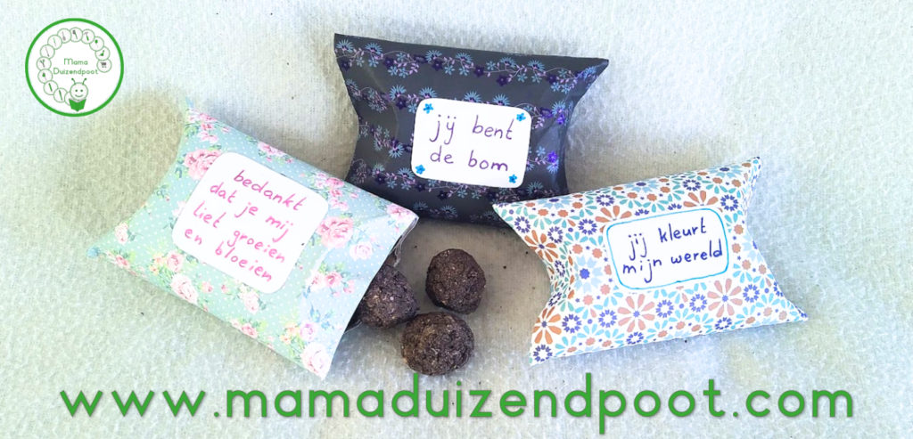 Een simpel cadeau doosje van een toiletrol